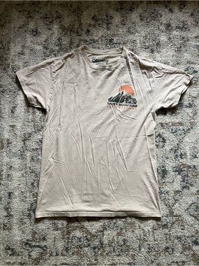 Bowery Supply Co. Mens Medium Smoky Mountains NC T-Shirt